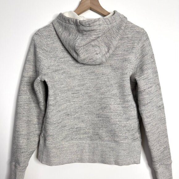 AETHER Heavyweight Cropped Hoodie Sweatshirt - Picture 5 of 6